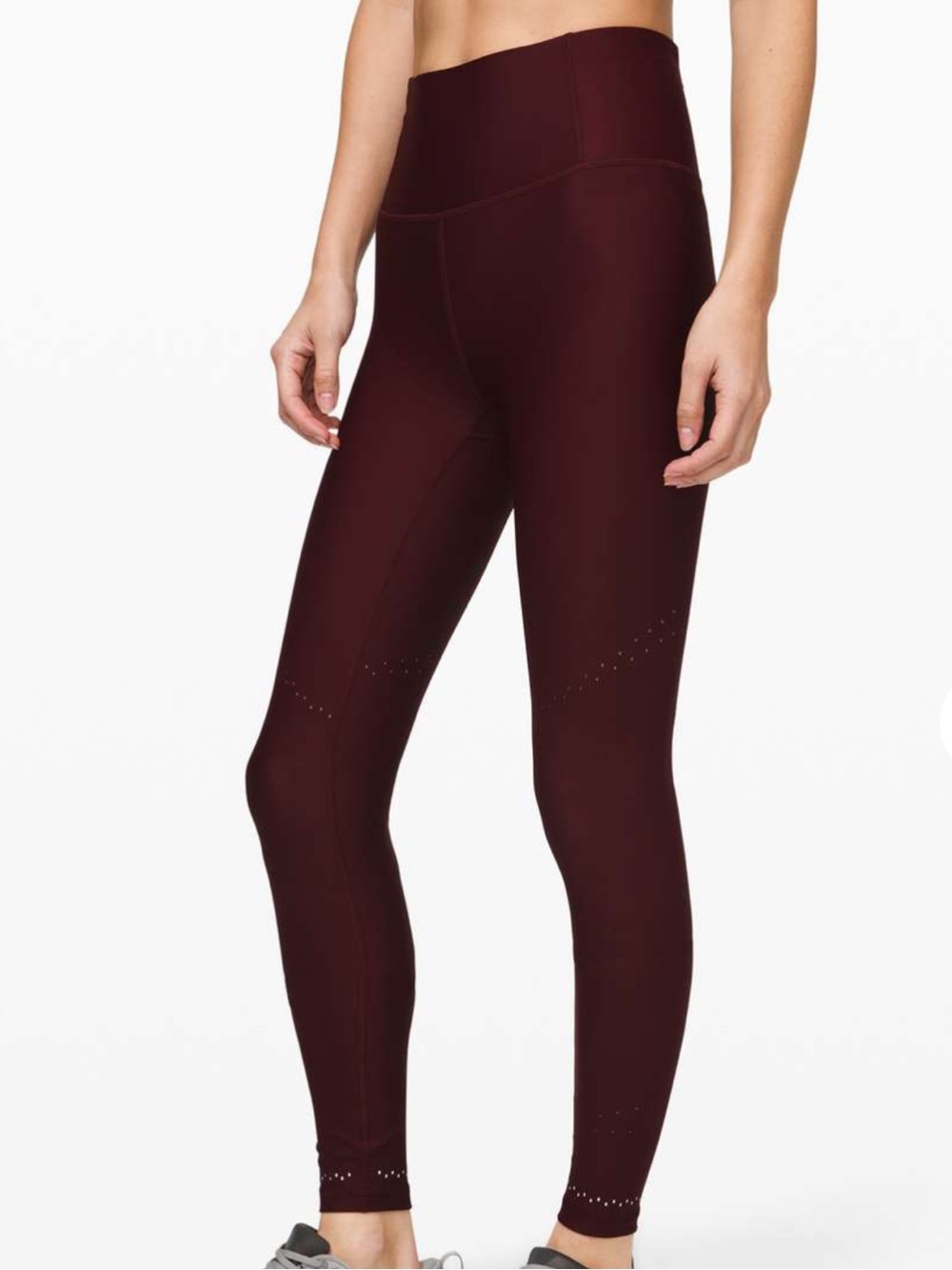 Lululemon Zoned In Tight Garnet